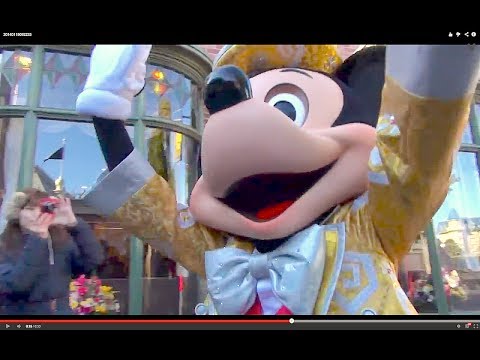 金コス・2時間待ち！】ミッキーのグリーティング（2014.1.19 日 TDL
