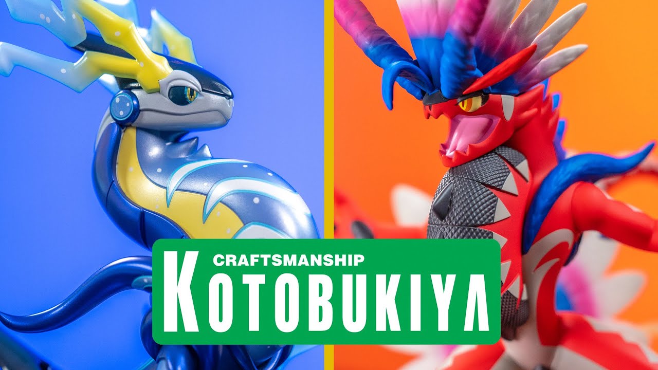 Kotobukiya Koraidon & Miraidon Pokémon Figures - A Detailed Look