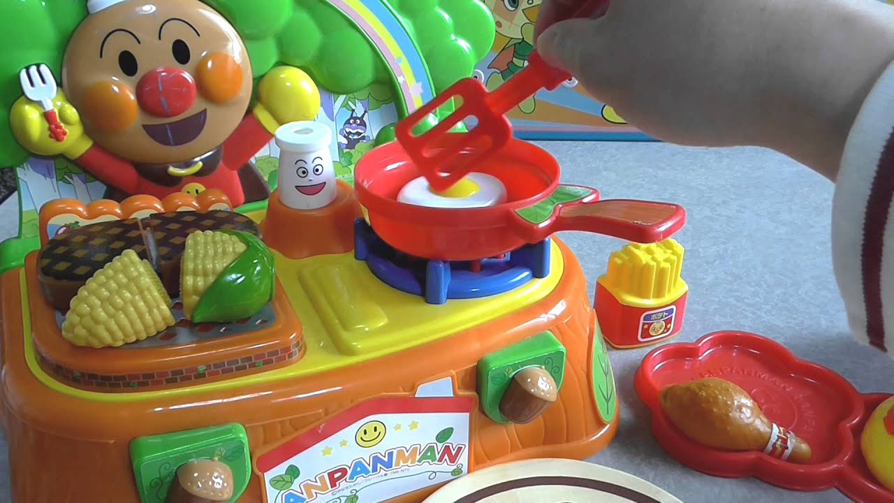 anpanman toys cartoon アンパンマン おもちゃでアニメww 森の