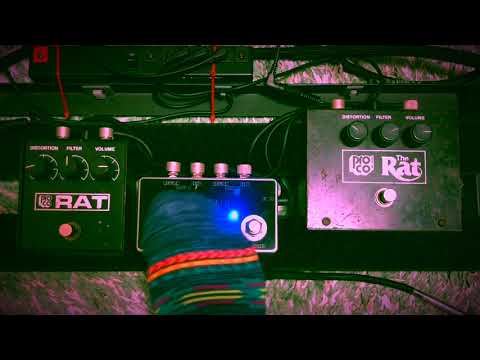 ヴィンテージPROCO 82年製ラージボックスRATと88年製スモールボックス