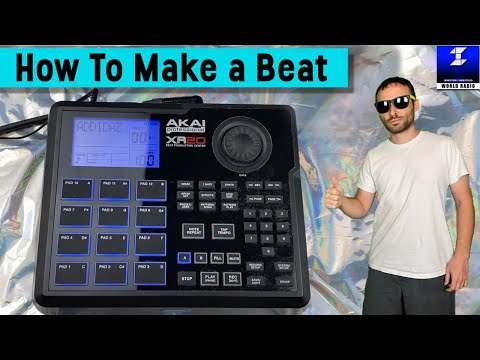 How To Make a Beat with an AKAI XR20 Drum Machine | Tutorial - YouTube