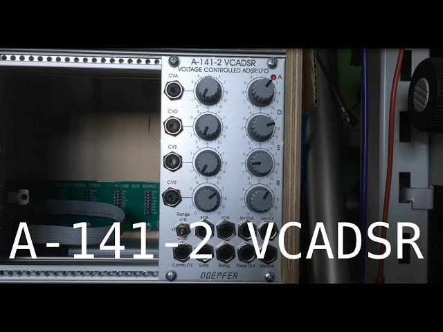 Doepfer A-141-2 VCADSR Demo / Overview (with Oscilloscope) - YouTube