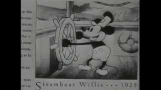 W・ディズニー アニメーション史 『蒸気船ウィリー（W・ディズニー