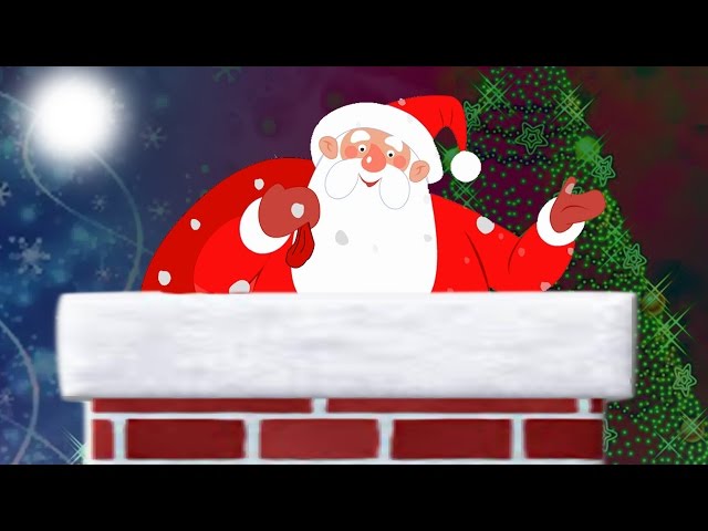 煙突に入ってゆくサンタさん | 日本のクリスマスキャロルとジングル