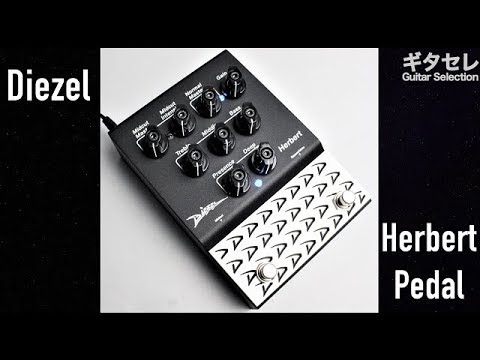 ギタセレ・レビュー】新製品 Diezel ”Herbert Pedal”を弾いてみた