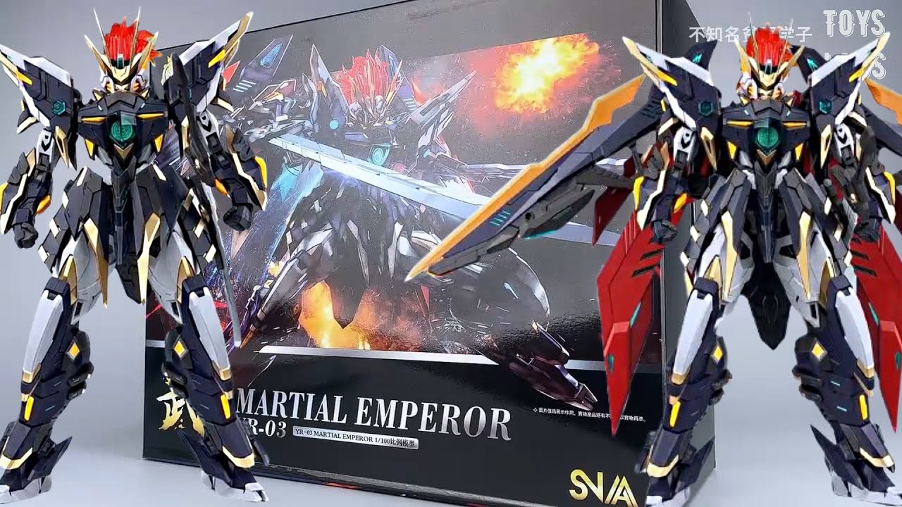More ferocious SNAA Wuhuang 1/1OO YR-03 Martial Emperor - YouTube