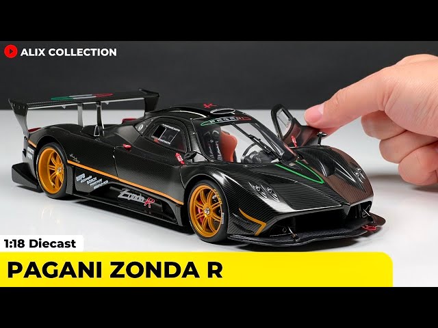 Unboxing of Pagani Zonda R 1:18 Diecast Model Car by AUTOart
