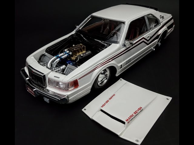 Lincoln Mark VII LSC 351 Pro Street 1/25 Scale Model Kit Build How