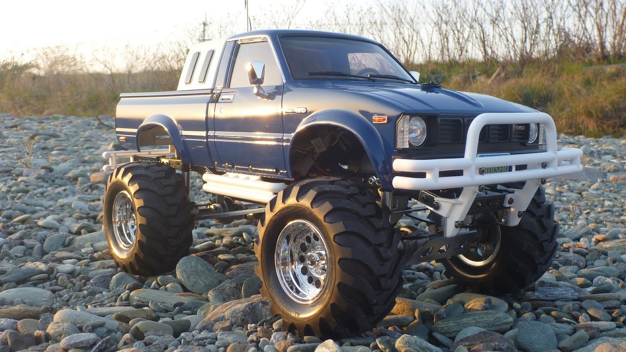 TAMIYA HILUX BRUISER Test run タミヤ ハイラックスハイリフト(RN36