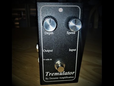 Demeter Tremulator - Demo And Review! - YouTube