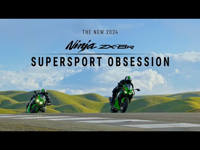 Supersport Obsession | Introducing the New 2024 Ninja ZX-6R - YouTube