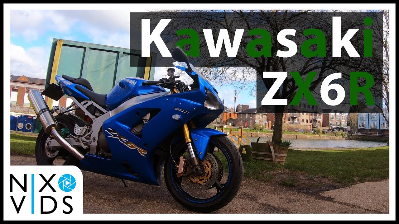 Nix Vids Reviews: Kawasaki ZX6R 2003-2004 - YouTube