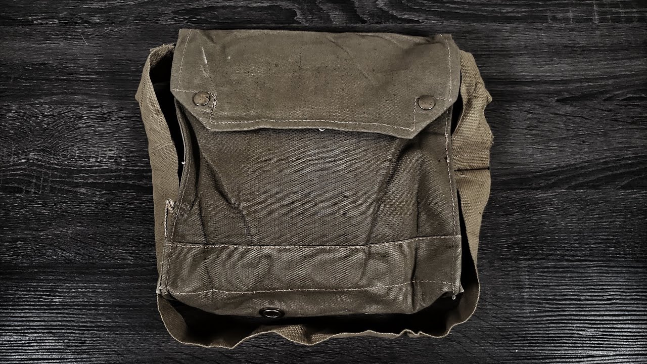 The Mk. VII Gas Mask Bag: Indiana Jones' EDC Essential - YouTube