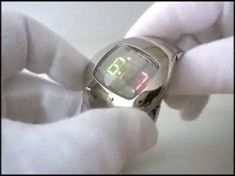 CITIZEN independent 1481010 D400-S65556 デジタル時計 - YouTube