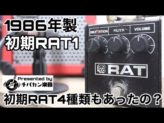 布袋がBOΦWY時代愛用していた激レア「RAT1」🎸オールドな深みのある