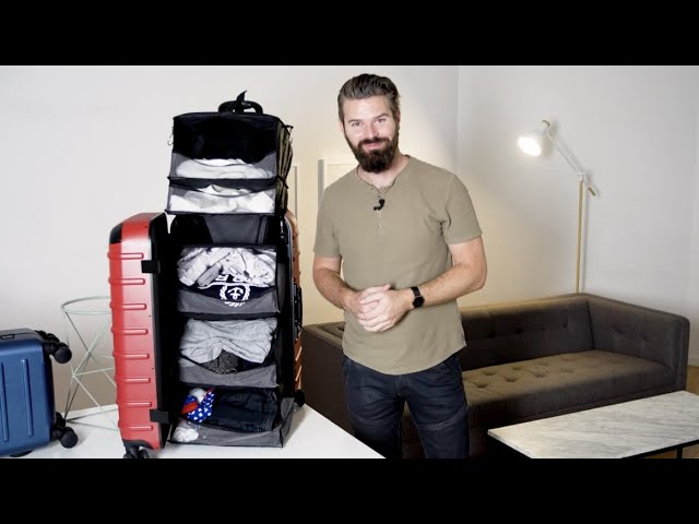 SOLGAARD Trunk Closet【時短スーツケース】 機能解説ビデオ - YouTube