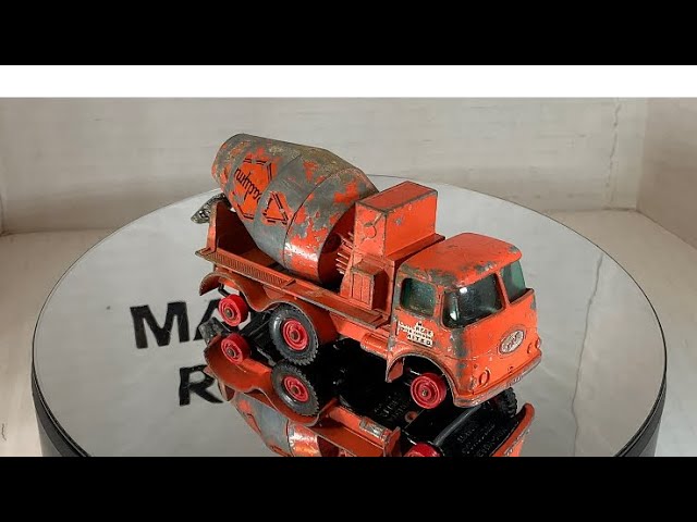 MATCHBOX Restoration king size K13 Cement Truck - YouTube