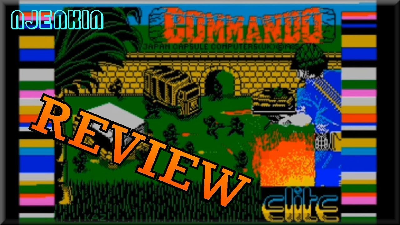 Commando - on the ZX Spectrum 48k ! - with Commentary - YouTube