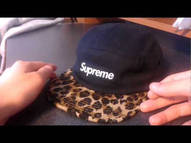 Supreme Leopard Safari Black Camp Cap Review Fall Winter 2011