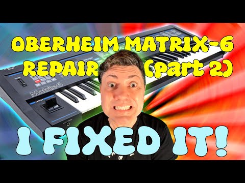 Impossible Oberheim Matrix-6 Repair (Part 2) - YouTube