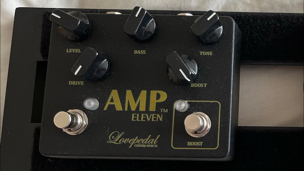 LOVEPEDAL AMP ELEVEN BIG BOX, OVERDRIVE PEDAL (Like and subscribe