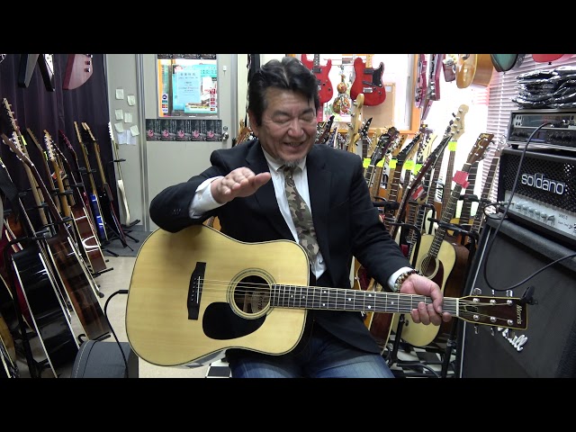 Morris WE-40 シャドウPU付のエレアコ ジャパンヴィンテージ - YouTube