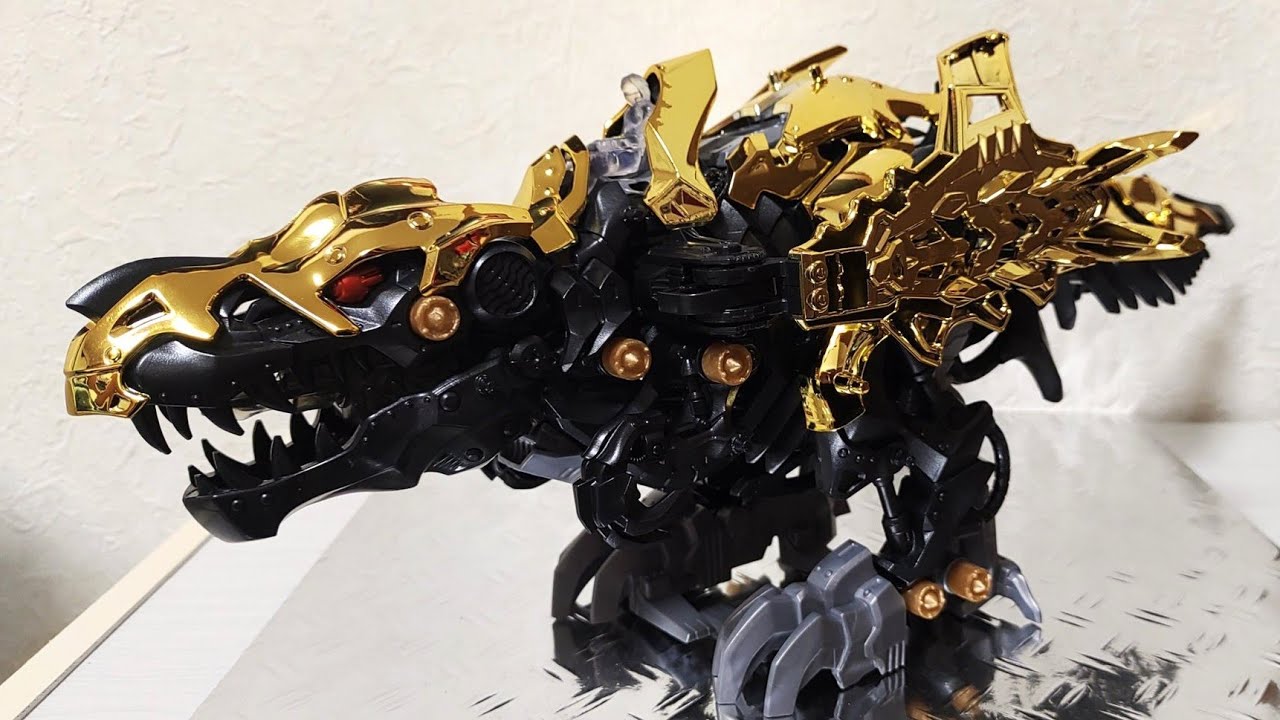 ゾイド]ヤフオクで購入したデスレックス金龍形態を紹介!! - YouTube