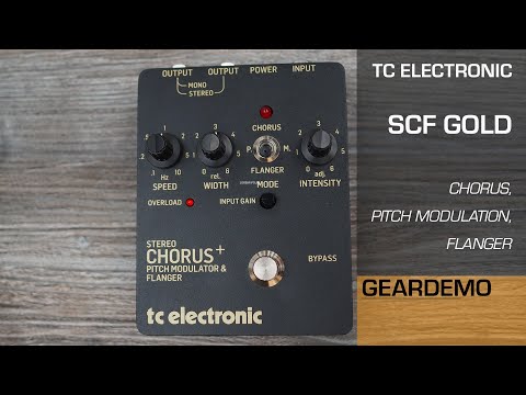 TC Electronic - SCF Gold (No Talk Gear Demo) - YouTube