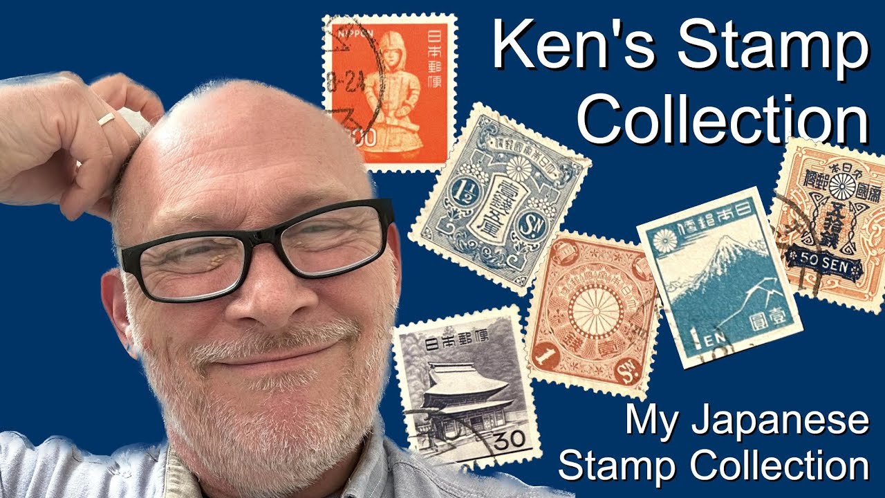 My Japanese Stamp Collection - YouTube