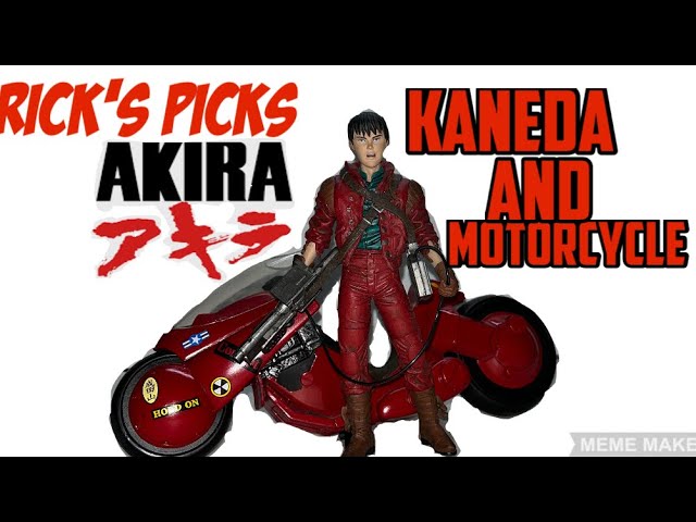 Review of the Todd McFarlane figure Kaneda and motorcycle from the