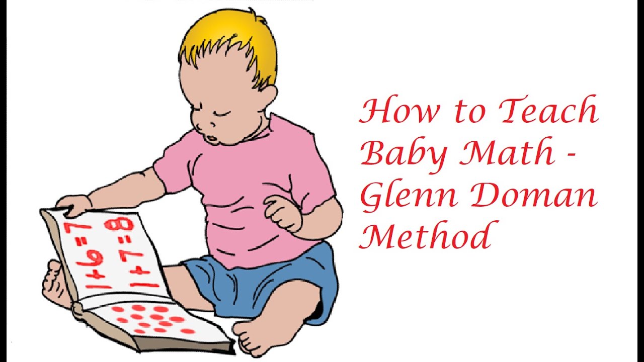 Glenn Doman Method - How to teach your Baby Math (Red Dot