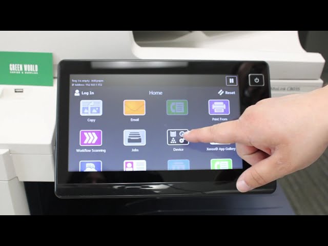 How to do a Color Calibration on the Xerox AltaLink C8000 Series