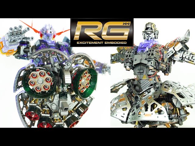 ガンプラ塗装&改造】RG 1/144 ジオング クリアカラーを活かした塗り