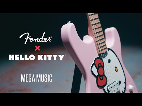 Introducing the Limited-Edition Hello Kitty® x Fender Stratocaster