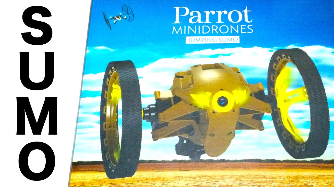 Parrot MiniDrone Jumping Sumo Welcom home!?ミニドローンの