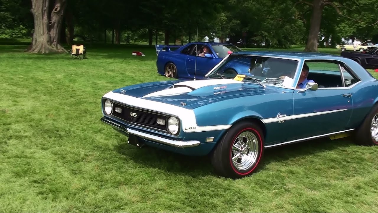 1968 Badwin Motion Camaro L/88 idling - YouTube