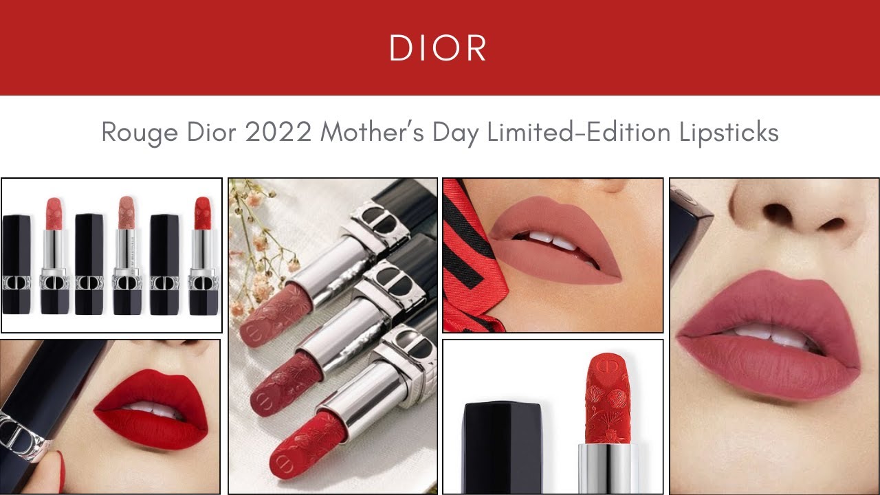 Dior Rouge Dior 2022 Mother's Day Limited-Edition Lipsticks