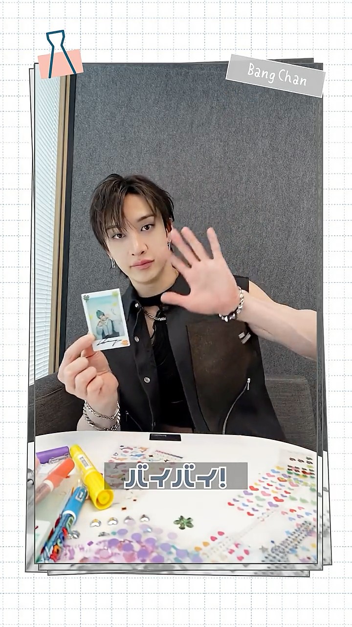 straykids 直筆サイン入り チェキ バンチャン ポップアップ