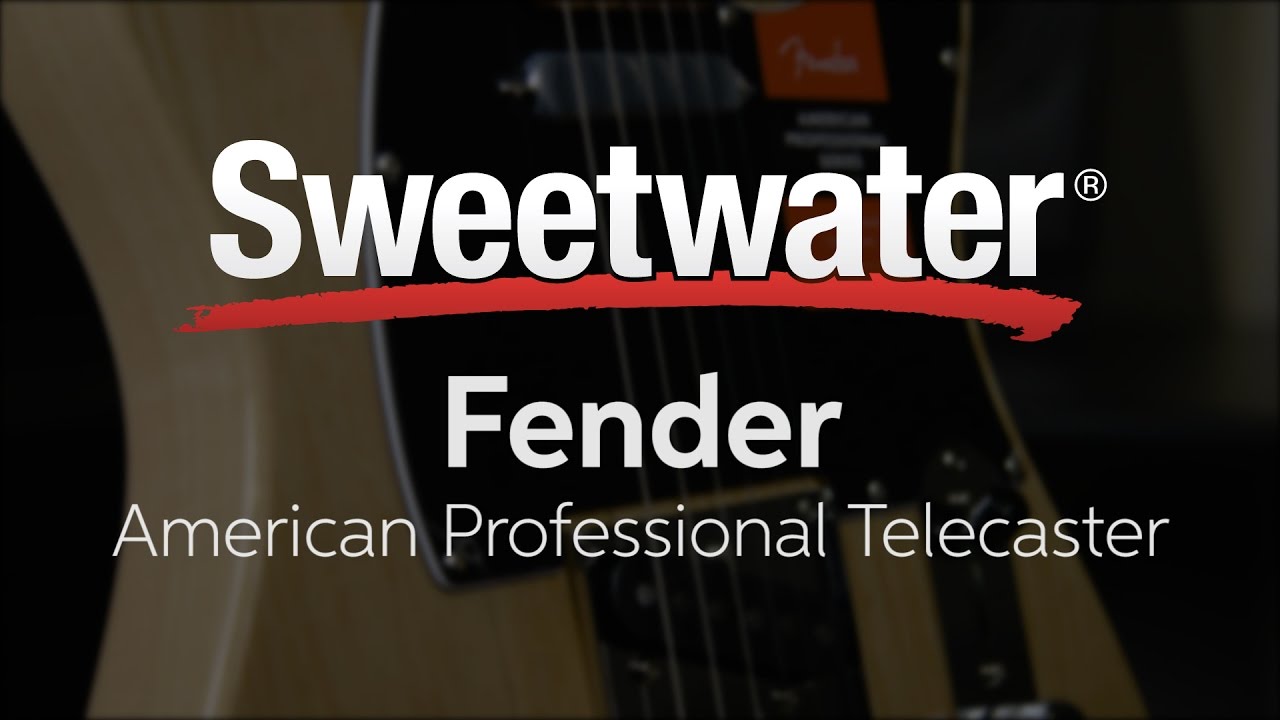 Fender American Professional Telecaster Guitar Review - YouTube