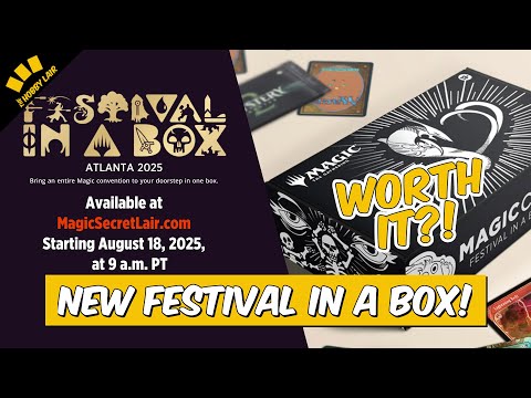 🚨 NEW SECRET LAIR 🚨 MTG Festival In A Box ATLANTA 2025 - Buy Or