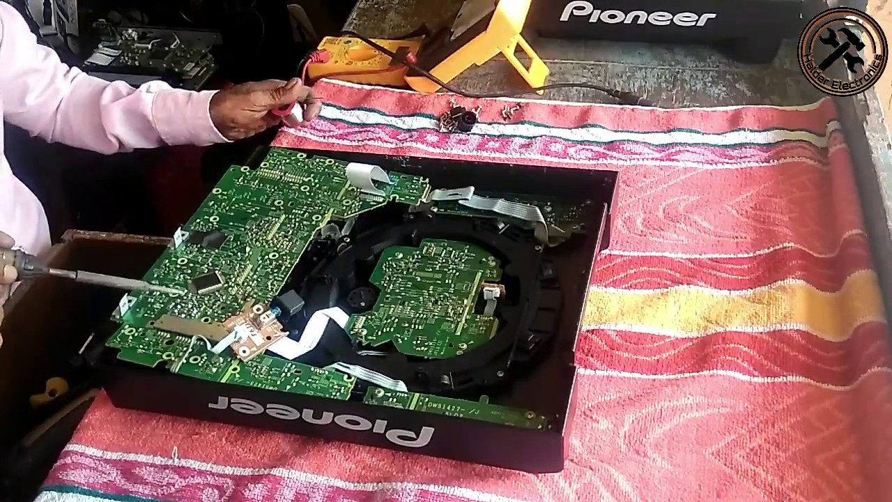 Pioneer CDJ-850 / Repairing / Made By Halder Electronics - YouTube