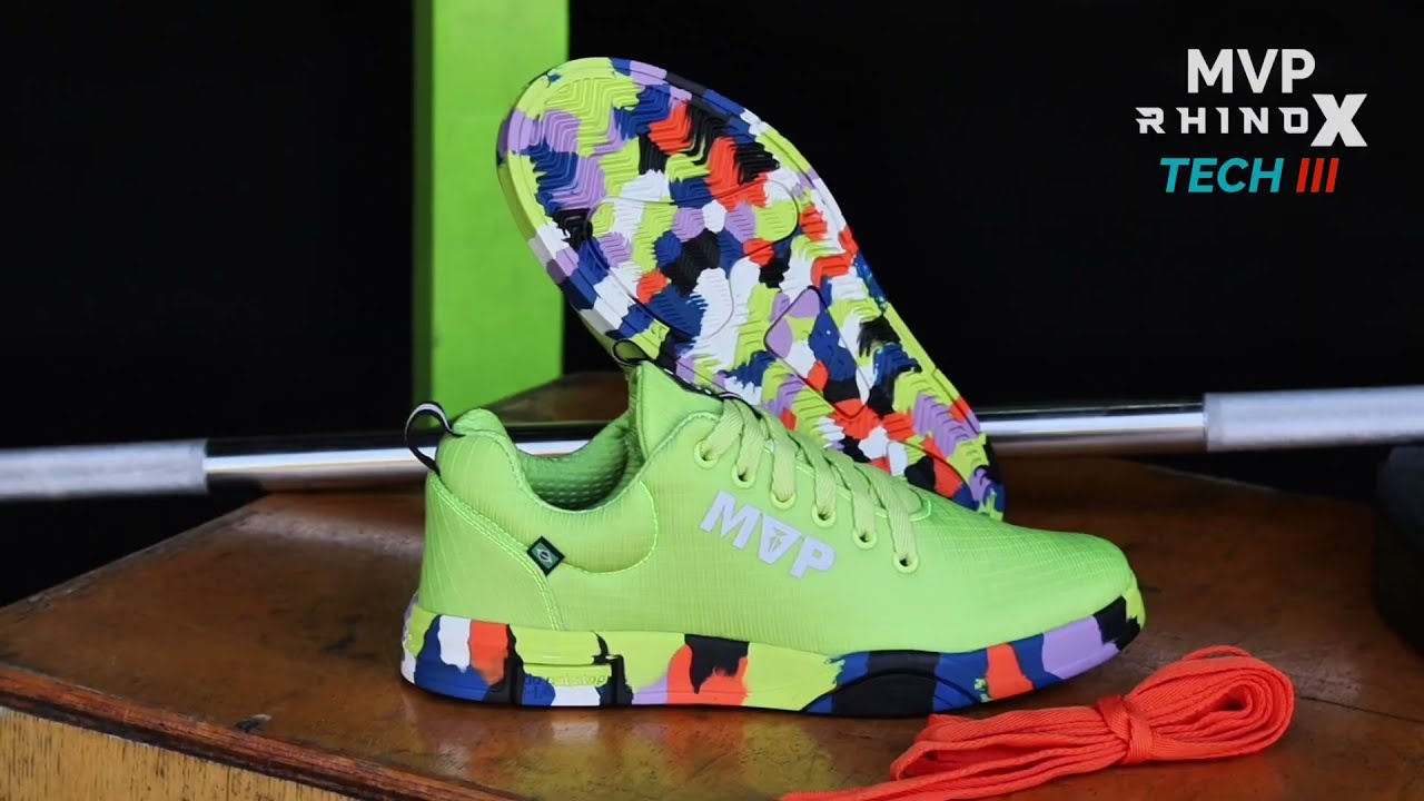 Tênis de Cross Branco Rhino Tech III - White Splah | MVP Fitness