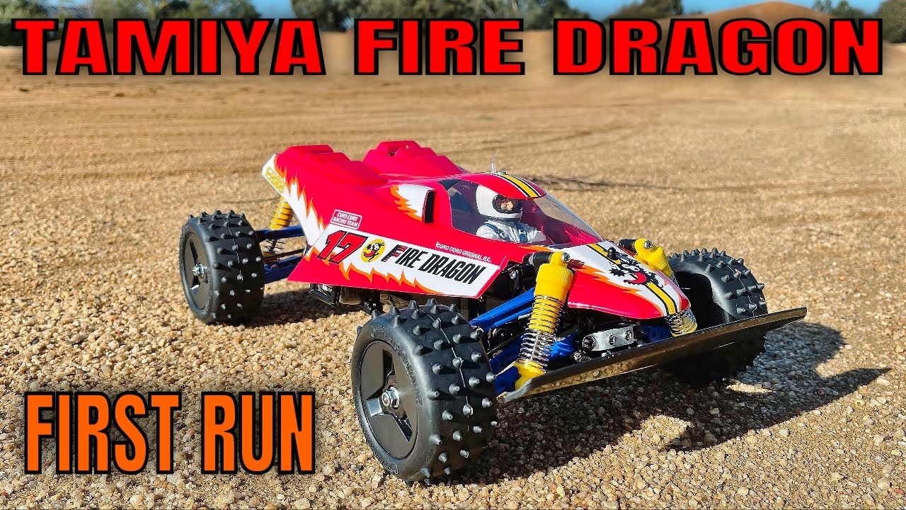 Tamiya Fire Dragon First Run - BMX Track | Tamiya Super Stock RZ