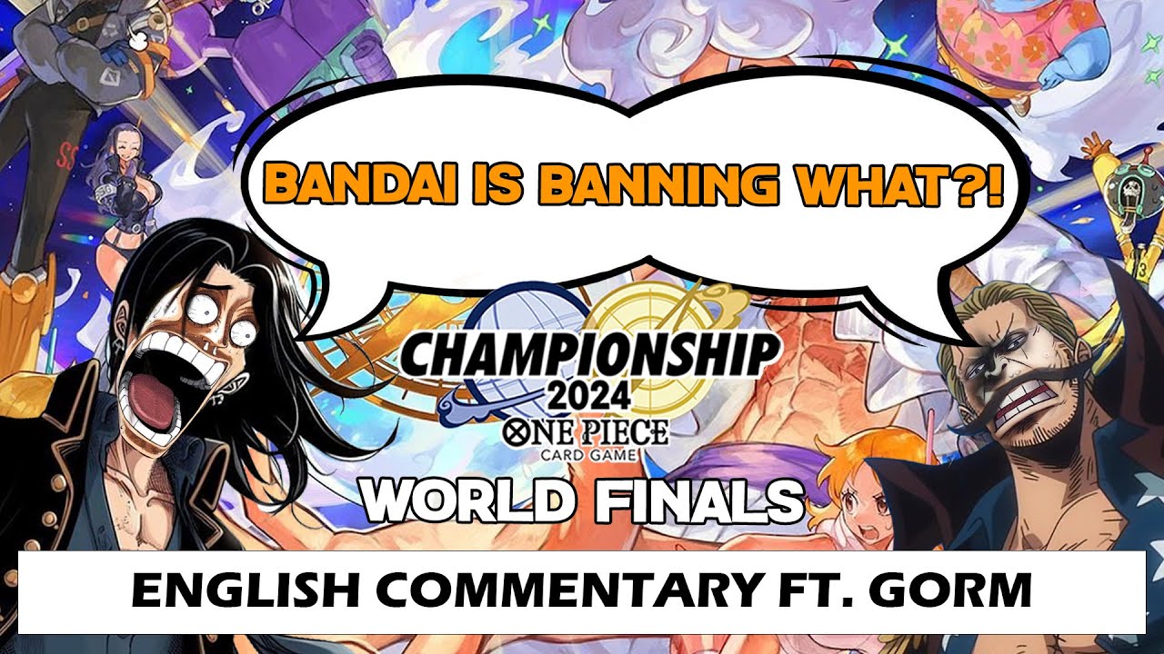 One Piece TCG World Finals [Chiba, Japan] English Commentary FT