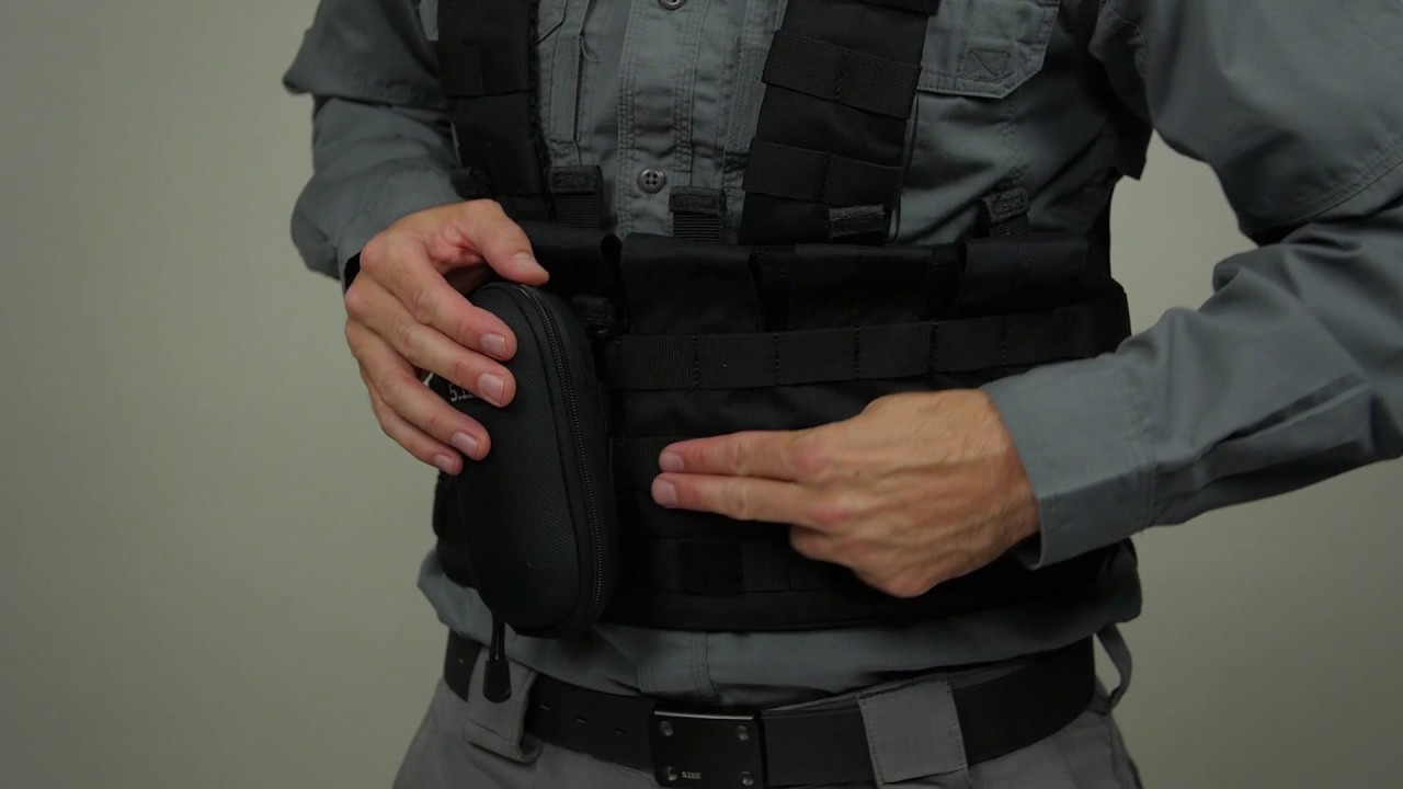 5.11 Tactical TACTEC チェストリグ ブラック │ ミリタリーショップ