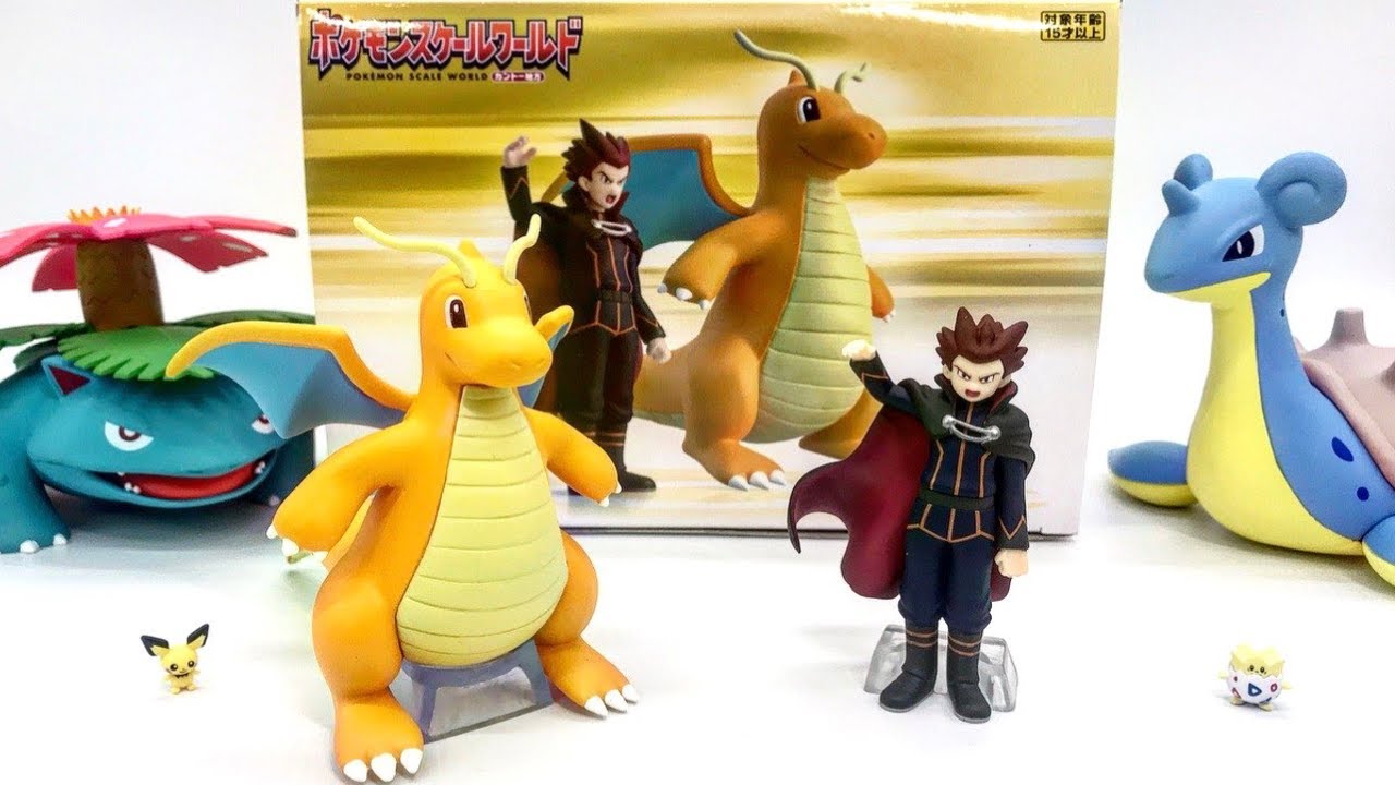 Dragonite appears! Pokemon Scale World Wataru & Dragonite Set