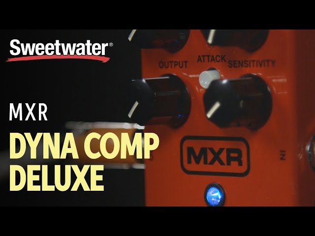 MXR M228 Dyna Comp Deluxe Compressor Pedal - YouTube