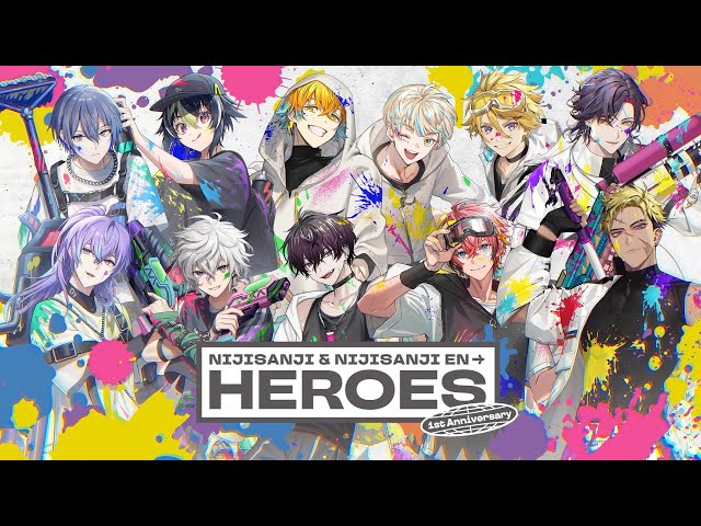 緋八マナ&星導ショウ Ver.】「NIJISANJI ＆ NIJISANJI EN HEROES 1st
