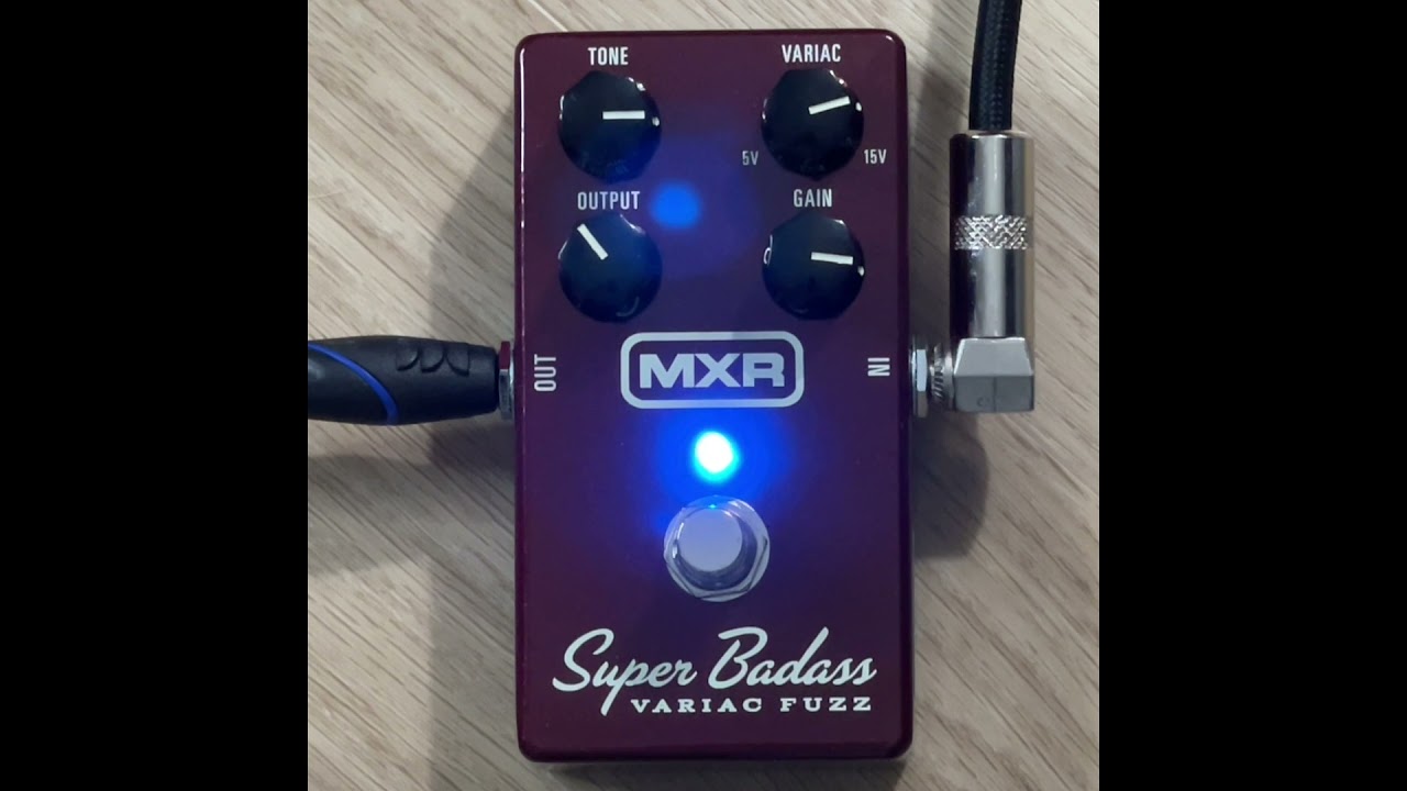MXR Super Badass Variac Fuzz - YouTube