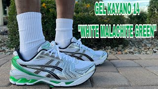 ASICS GEL KAYANO 14 “WHITE MALACHITE GREEN” 2024! REVIEW & ON FEET